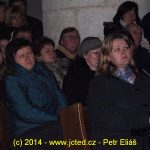 Milevský dětský sbor zpíval vánoční písně s Fantomem