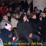 Milevský dětský sbor zpíval vánoční písně s Fantomem