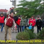 V Čížové létaly vzduchem vánoční stromky