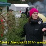 V Čížové létaly vzduchem vánoční stromky