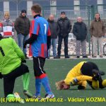 Kanonýr Zušťák vstřelil do přestávky hattrick