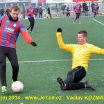 Kanonýr Zušťák vstřelil do přestávky hattrick