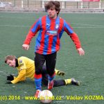 Kanonýr Zušťák vstřelil do přestávky hattrick