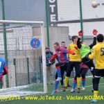 Kanonýr Zušťák vstřelil do přestávky hattrick