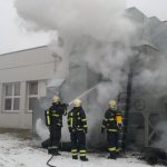 Oheň způsobil v Krumlově téměř půlmilionovou škodu
