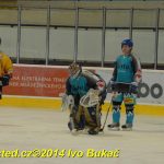 Božetické Plameny se loučily hokejovou exhibicí