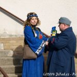 Maškarám v Borovanech přálo počasí