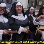 Maškary v Čížové dostaly od místních bohaté pohoštění