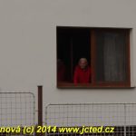Maškary v Čížové dostaly od místních bohaté pohoštění