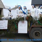 Fotografie z masopustu z Plané nad Lužnicí