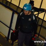 Železní hasiči změřili síly na zimním stadionu. V nejvyšší kategorii kraloval reprezentant Dušan Plodr