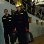 Železní hasiči změřili síly na zimním stadionu. V nejvyšší kategorii kraloval reprezentant Dušan Plodr