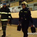Železní hasiči změřili síly na zimním stadionu. V nejvyšší kategorii kraloval reprezentant Dušan Plodr
