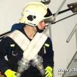 Železní hasiči změřili síly na zimním stadionu. V nejvyšší kategorii kraloval reprezentant Dušan Plodr