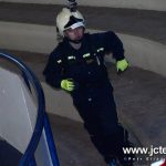 Železní hasiči změřili síly na zimním stadionu. V nejvyšší kategorii kraloval reprezentant Dušan Plodr