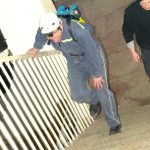 Železní hasiči změřili síly na zimním stadionu. V nejvyšší kategorii kraloval reprezentant Dušan Plodr