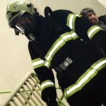 Železní hasiči změřili síly na zimním stadionu. V nejvyšší kategorii kraloval reprezentant Dušan Plodr