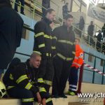 Železní hasiči změřili síly na zimním stadionu. V nejvyšší kategorii kraloval reprezentant Dušan Plodr
