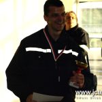 Železní hasiči změřili síly na zimním stadionu. V nejvyšší kategorii kraloval reprezentant Dušan Plodr