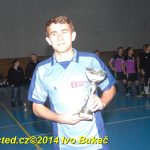 Futsal: Okresní přebor Táborska znovu vyhrála Hirošima Hadr. Dnes pohárový zápas