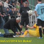 Fotbal krajský přebor: Veselí přetrhlo vítěznou šňůru Dražic