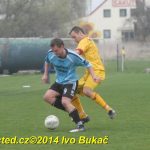 Fotbal krajský přebor: Veselí přetrhlo vítěznou šňůru Dražic