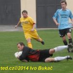 Fotbal krajský přebor: Veselí přetrhlo vítěznou šňůru Dražic