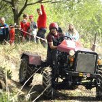 Zápolení traktorů v Boudách přilákalo tisíc diváků