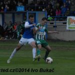 Táborsko porazilo šťastným gólem z 90. minuty FK Bohemians 3:2