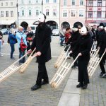 Hrkači v sobotu prošli Budějovicemi naposled