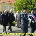 Při aktu zazněly obavy ze situace na Krymu