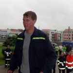 Železným hasičům déšť nevadil