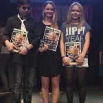 Vítězové Oběžné dráhy: Magdalena Moudrá, Klára Brožová a Karel Leskovec. Přidány fotky