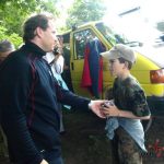 Malí rybáři se činili u rybníka Kubík
