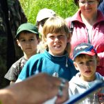 Malí rybáři se činili u rybníka Kubík