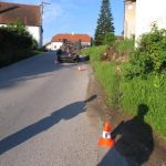 Opilý řidič skončil na střeše