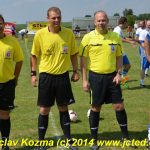 Oslavy kopané ve Smetanově Lhotě ve velkém stylu