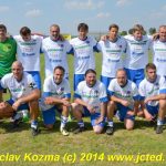 Oslavy kopané ve Smetanově Lhotě ve velkém stylu