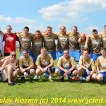 Oslavy kopané ve Smetanově Lhotě ve velkém stylu