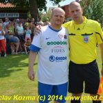 Oslavy kopané ve Smetanově Lhotě ve velkém stylu