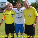 Oslavy kopané ve Smetanově Lhotě ve velkém stylu