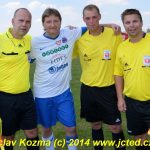 Oslavy kopané ve Smetanově Lhotě ve velkém stylu