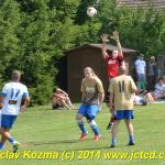 Oslavy kopané ve Smetanově Lhotě ve velkém stylu