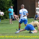 Oslavy kopané ve Smetanově Lhotě ve velkém stylu
