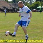 Oslavy kopané ve Smetanově Lhotě ve velkém stylu