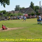 Oslavy kopané ve Smetanově Lhotě ve velkém stylu