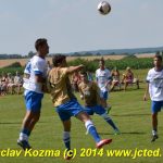 Oslavy kopané ve Smetanově Lhotě ve velkém stylu