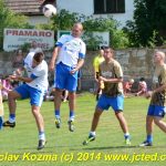 Oslavy kopané ve Smetanově Lhotě ve velkém stylu
