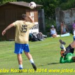 Oslavy kopané ve Smetanově Lhotě ve velkém stylu