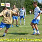 Oslavy kopané ve Smetanově Lhotě ve velkém stylu